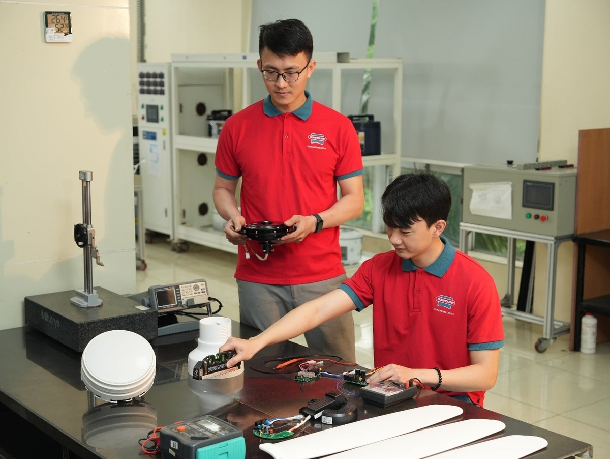 Sunhouse tập trung đầu tư vào năng lực nghiên cứu và phát triến sản phẩm, làm chủ cộng nghệ lõi trong sản xuất. Ảnh: Sunhouse.