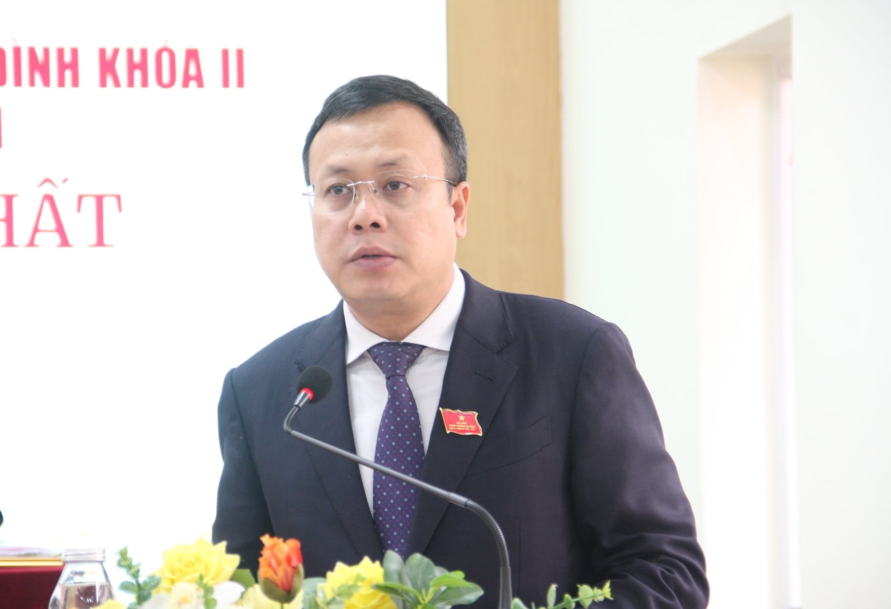 Ông Phạm Quang Thanh tái đắc cử Chủ tịch HĐND phường Ba Đình khóa II, nhiệm kỳ 2026-2031. Ảnh: Mai Đan.
