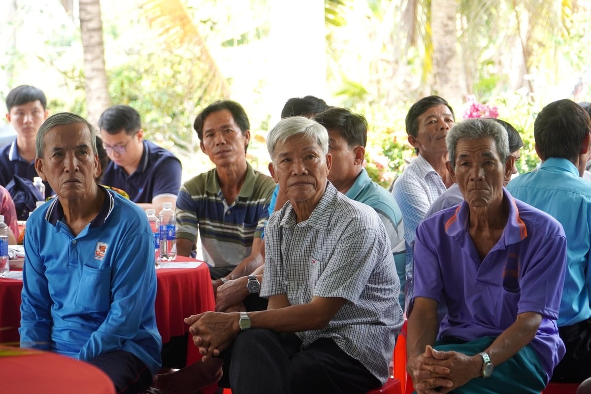 Nông dân Cần Thơ tin tưởng khả năng mở rộng mô hình bón phân đúng trong thời gian tới. Ảnh: Kim Anh.