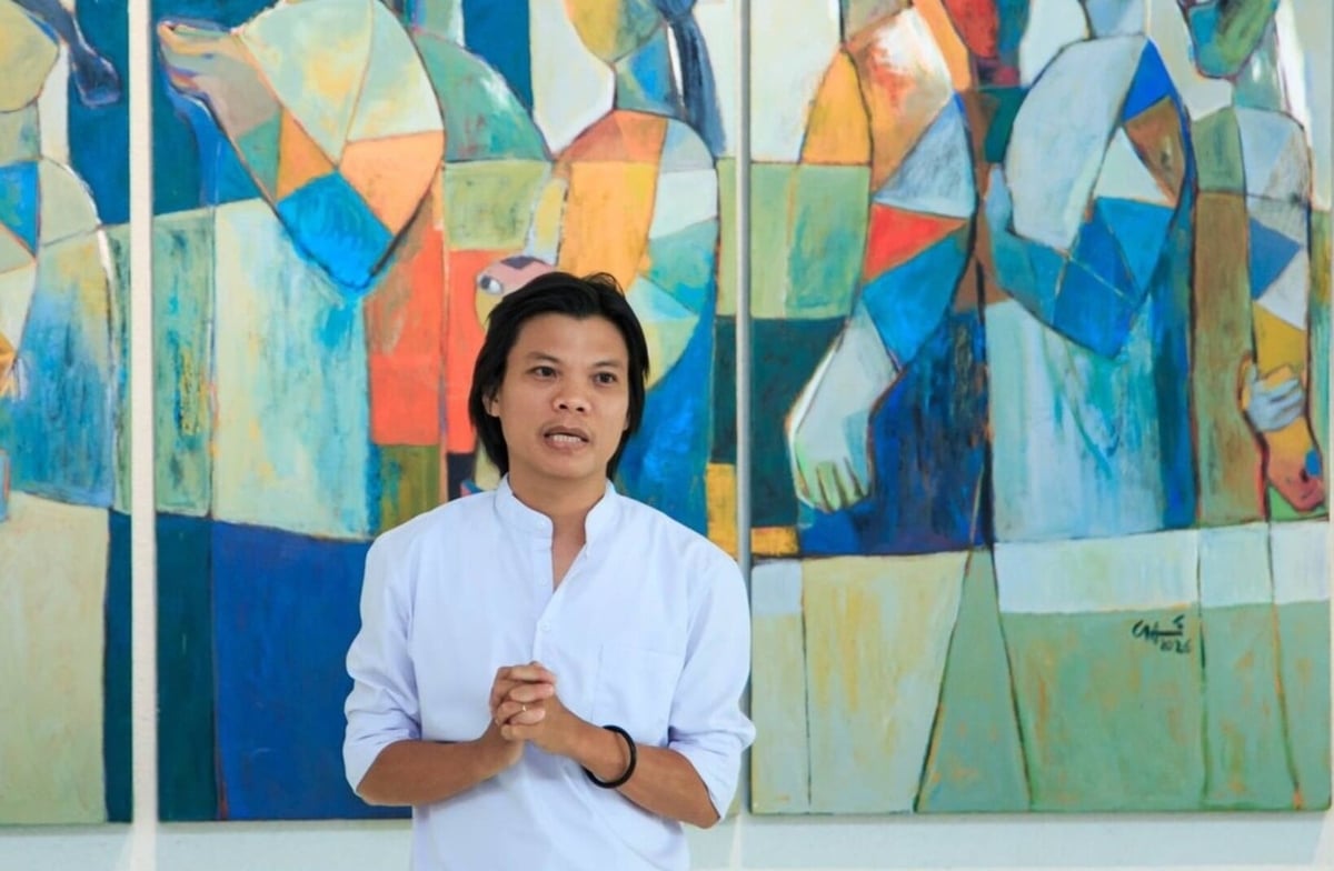 Họa sĩ Vũ Trường Chí. Ảnh: NVCC.