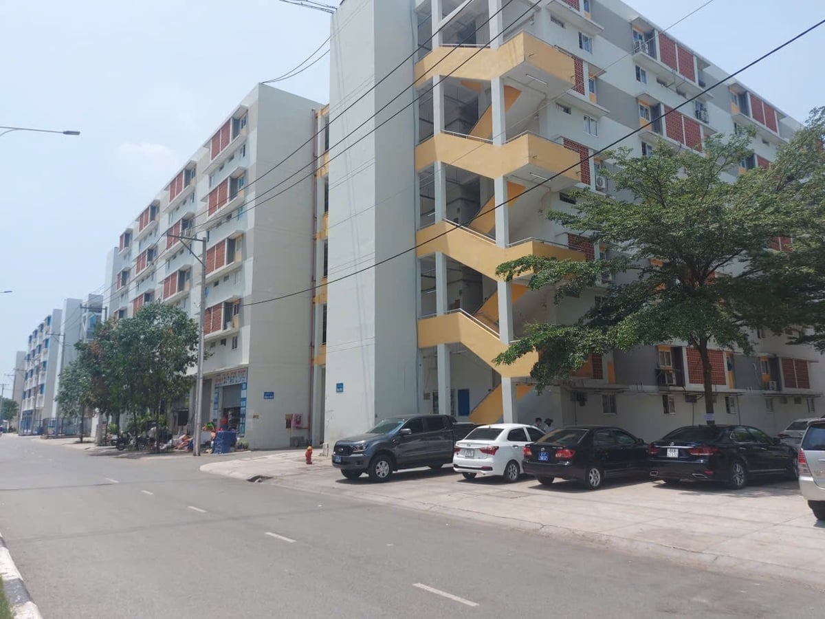 Dự án nhà ở xã hội Becamex Định Hòa. Ảnh: Thục Vy.