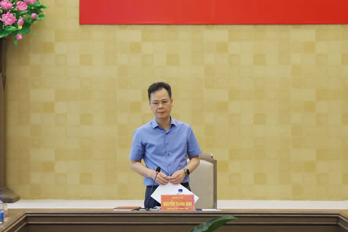  Phó Chủ tịch UBND tỉnh Lào Cai Nguyễn Thành Sinh. Ảnh: laocai.gov.vn