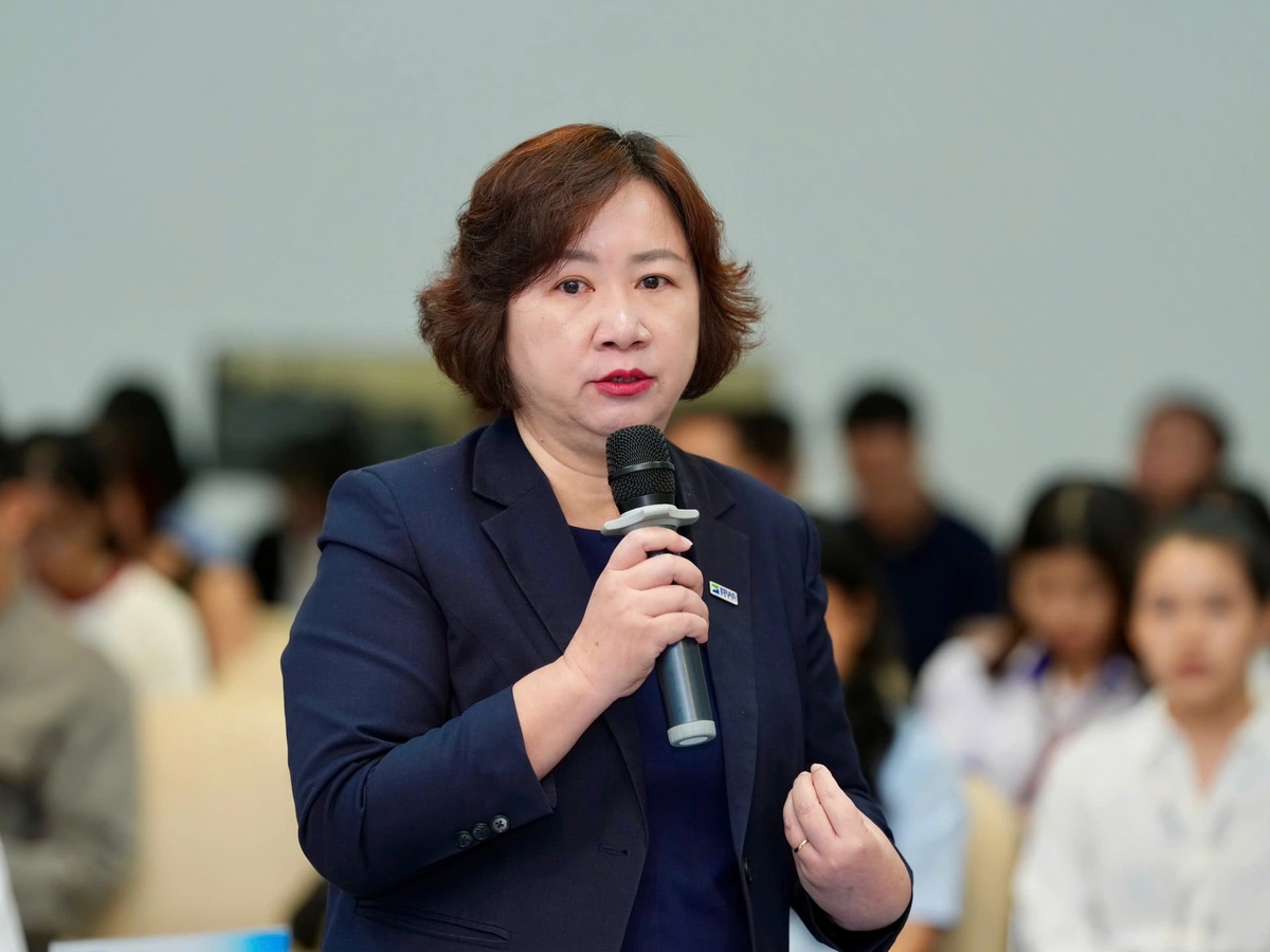 Bà Nguyễn Thị Thanh Hương - Tổng giám đốc Công ty CP Đầu tư Bất động sản Eras Land kỳ vọng các cơ quan quản lý sẽ sớm có những điều chỉnh phù hợp trong chính sách tín dụng. Ảnh: Độc Lập.