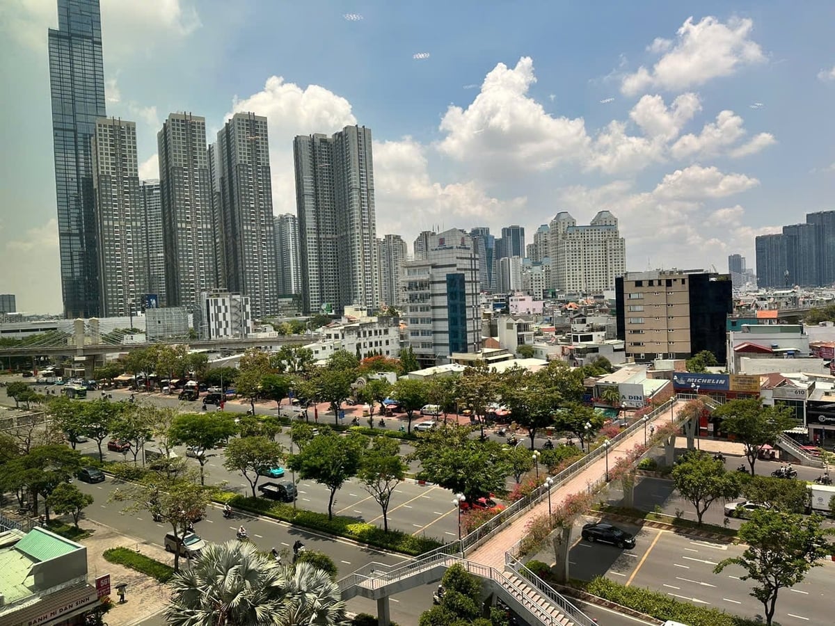 Kiến trúc không gian đô thị của TP.HCM được xác lập theo hướng phát triển không gian theo chức năng và chuỗi giá trị. Ảnh: Thục Vy.