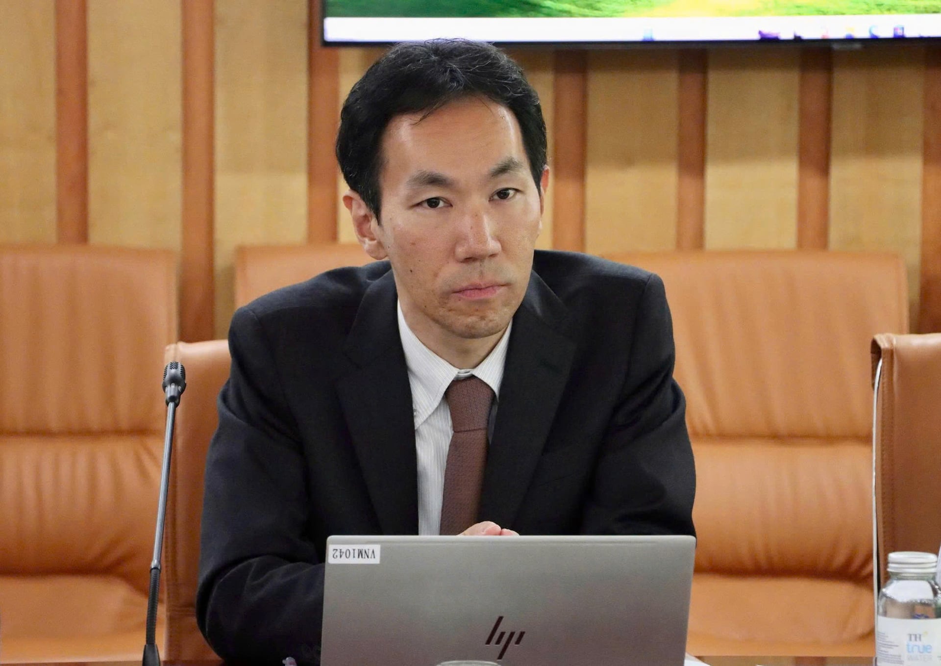 Ông Fukuda Chihiro, Phó Đại diện Văn phòng JICA tại Việt Nam, hiện phụ trách Dự án JICA 3. Ảnh: Phương Linh.
