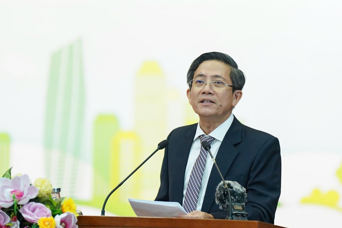 Ông Trần Nam Hưng, Phó Chủ tịch UBND TP. Đà Nẵng cho biết, Đà Nẵng kiên định lựa chọn mô hình phát triển dựa trên tăng trưởng xanh. Ảnh: L.A.