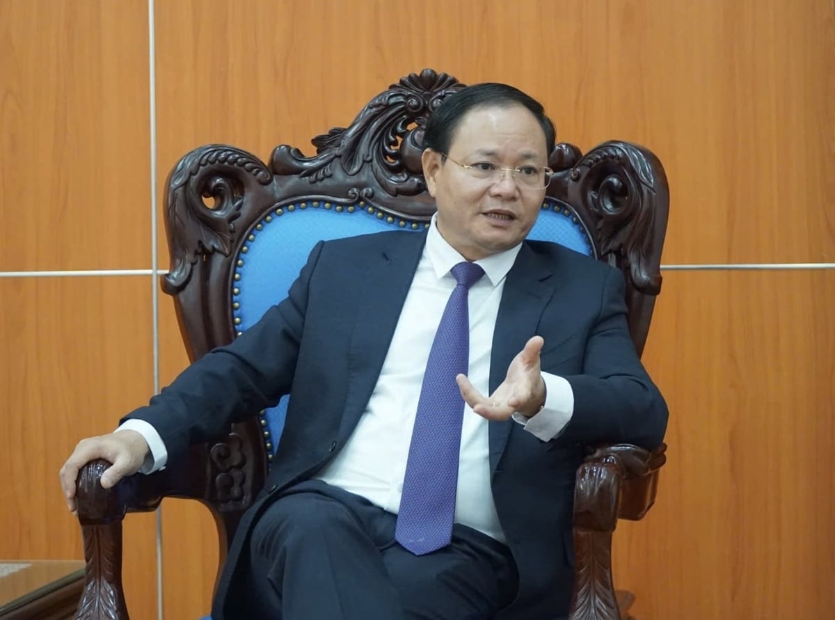 Ông Lê Minh Ngân, Ủy viên Ban Chấp hành Trung ương Đảng - Bí thư Tỉnh ủy Lai Châu. Ảnh: Đức Bình.
