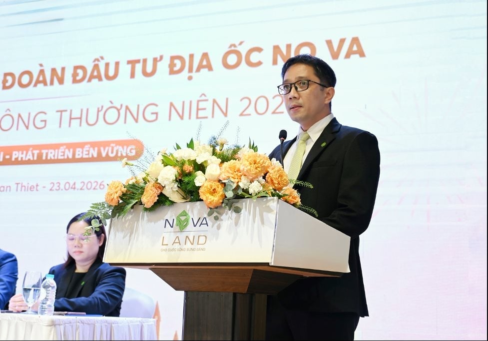 Ông Bùi Cao Nhật Quân được bầu làm Chủ tịch HĐQT Novaland. Ảnh: NVL.