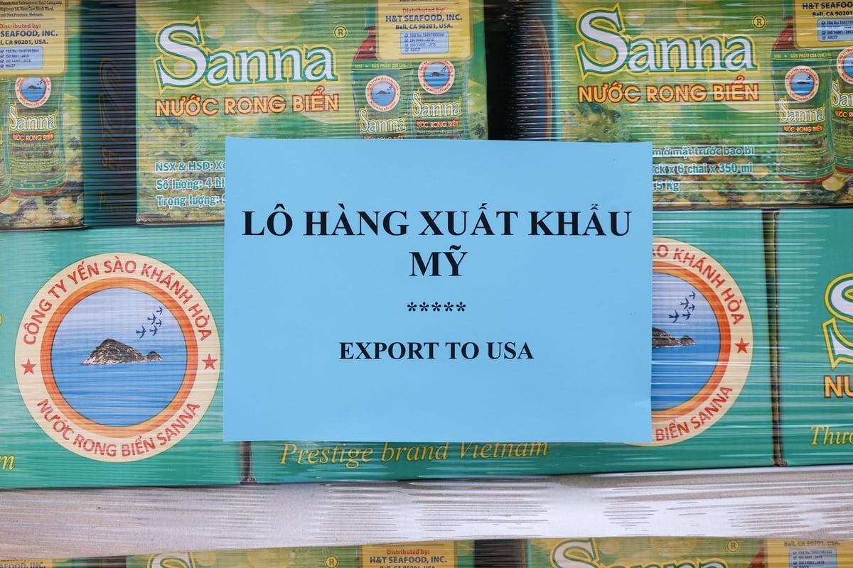 Các sản phẩm của Công ty Sanna Khánh Hòa hiện đã đáp ứng nhiều tiêu chuẩn quốc tế như ISO, HACCP, FDA, FSMA, BRCGS và HALAL. Ảnh: Quỳnh Châu.