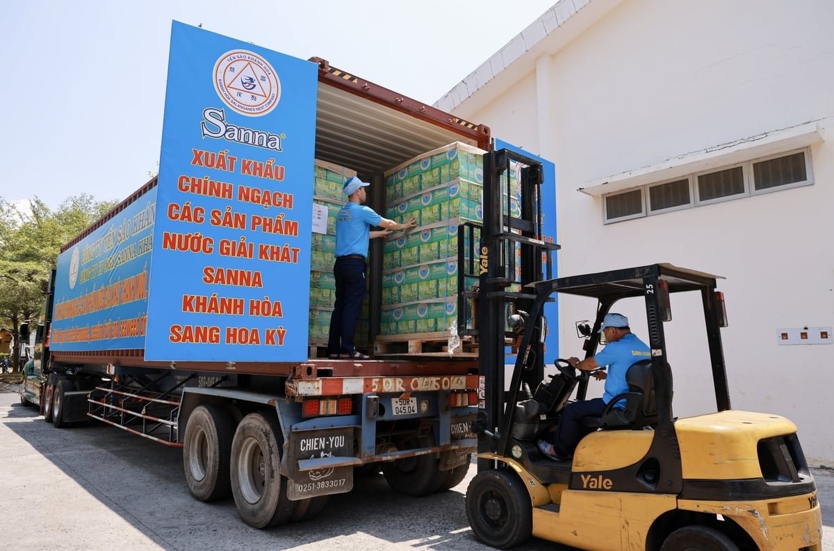 Việc đưa sản phẩm vào thị trường Hoa Kỳ được xem là cột mốc quan trọng của Sanna Khánh Hòa. Ảnh: Quỳnh Châu.
