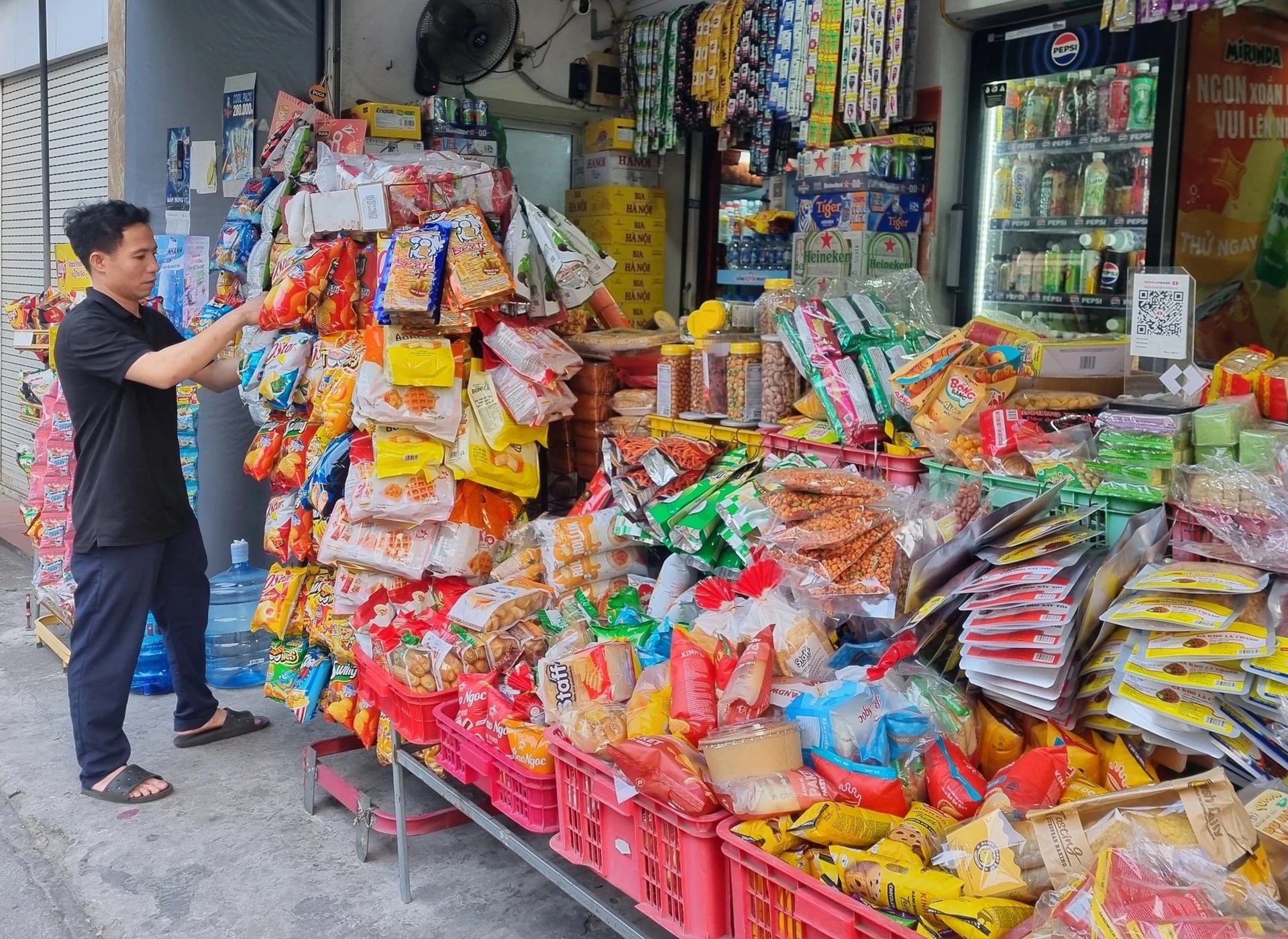 Nhiều hộ kinh doanh nhỏ 'vỡ òa' vì có doanh thu dưới ngưỡng chịu thuế. Ảnh minh họa.