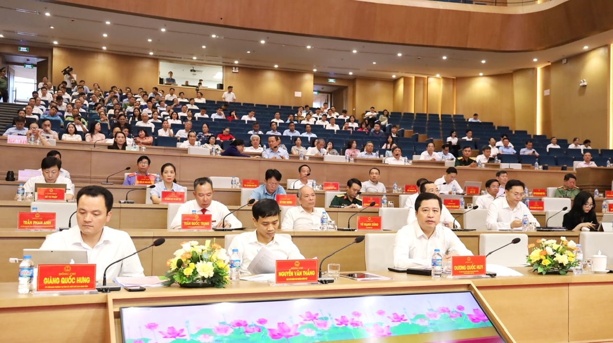 Quang cảnh hội nghị. Ảnh: laocai.gov.vn