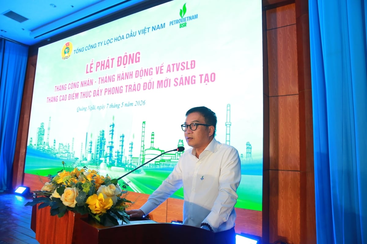 Theo Tổng Giám đốc BSR Nguyễn Việt Thắng: 'Người lao động chính là trung tâm, là tài sản quý giá nhất và là động lực quan trọng nhất trong mọi chiến lược phát triển của Tổng Công ty'. Ảnh: BSR.