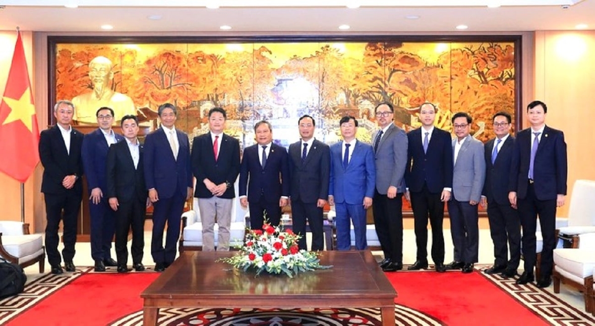 Đại biểu tham dự buổi tiếp. Ảnh: Phạm Linh.