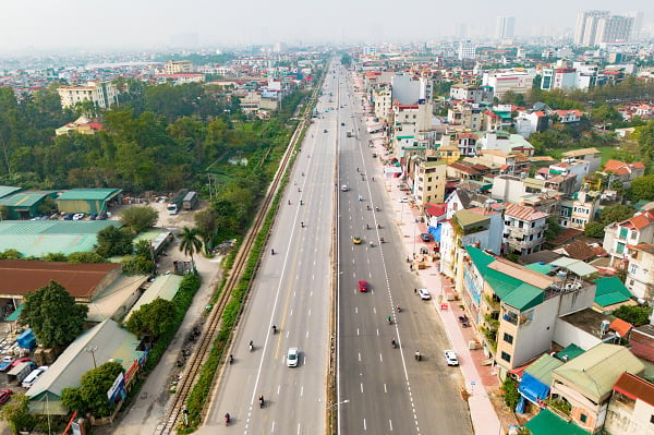 Quốc lộ 1A tiếp tục được mở rộng mặt cắt ngang lên 90m. Ảnh minh họa.