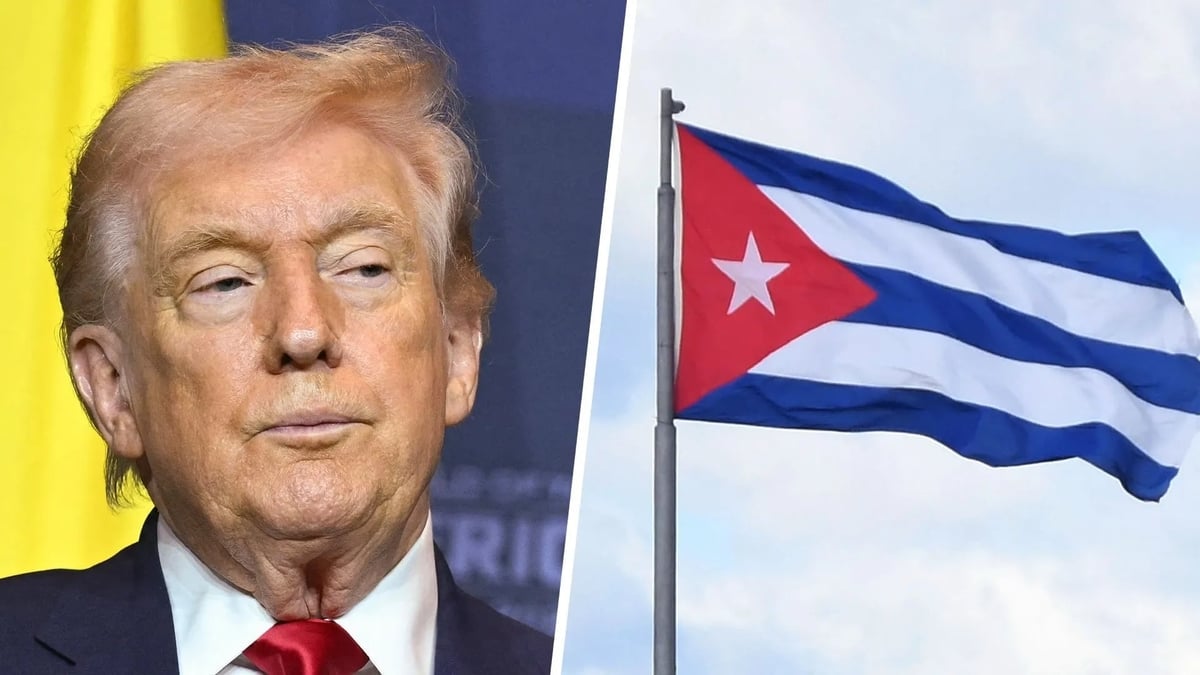 Tổng thống Mỹ Donald Trump nói sẽ tiến hành đàm phán với Cuba. Ảnh: MS NOW.