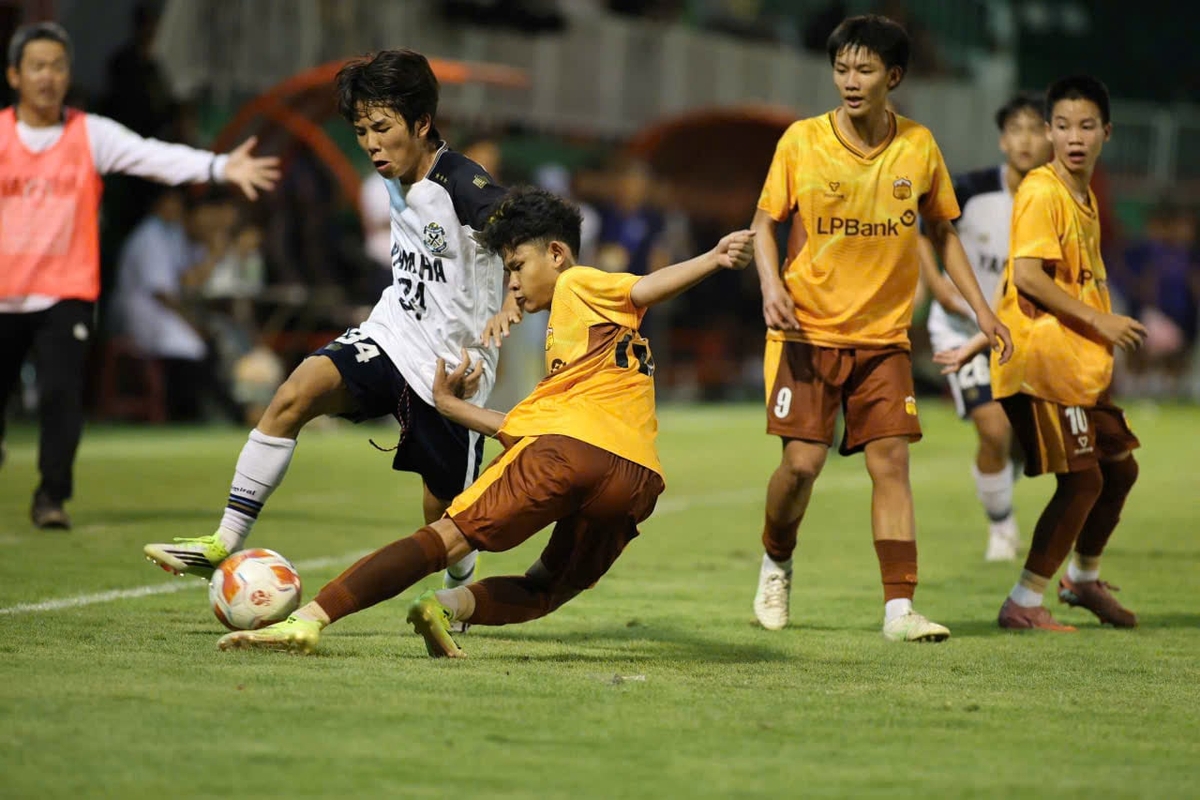 U14 HAGL thắng U14 NHẬT BẢN 1-0. Ảnh: BTC.