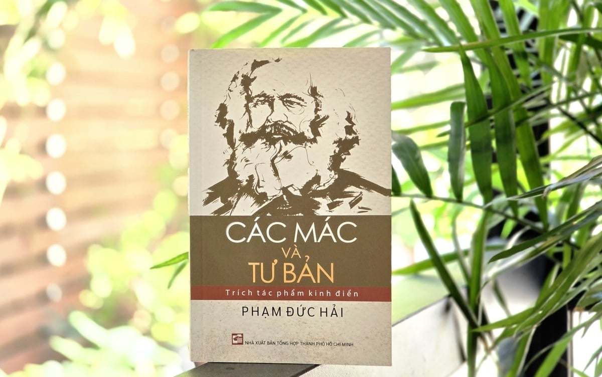Tác phẩm 'Các Mác và Tư bản - Trích tác phẩm kinh điển'. Ảnh: NXB.