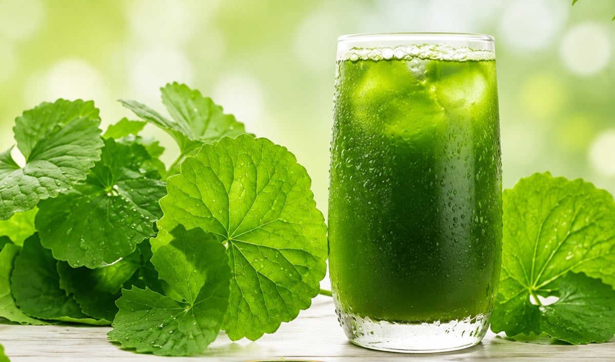 Rau má là loại thức uống rất tốt cho sức khỏe. Ảnh: TL.