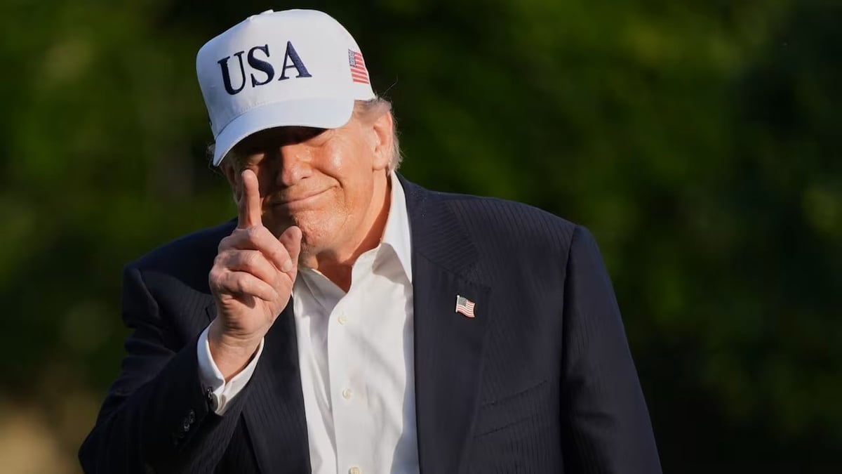 Tổng thống Mỹ Donald Trump. Ảnh: CBS.