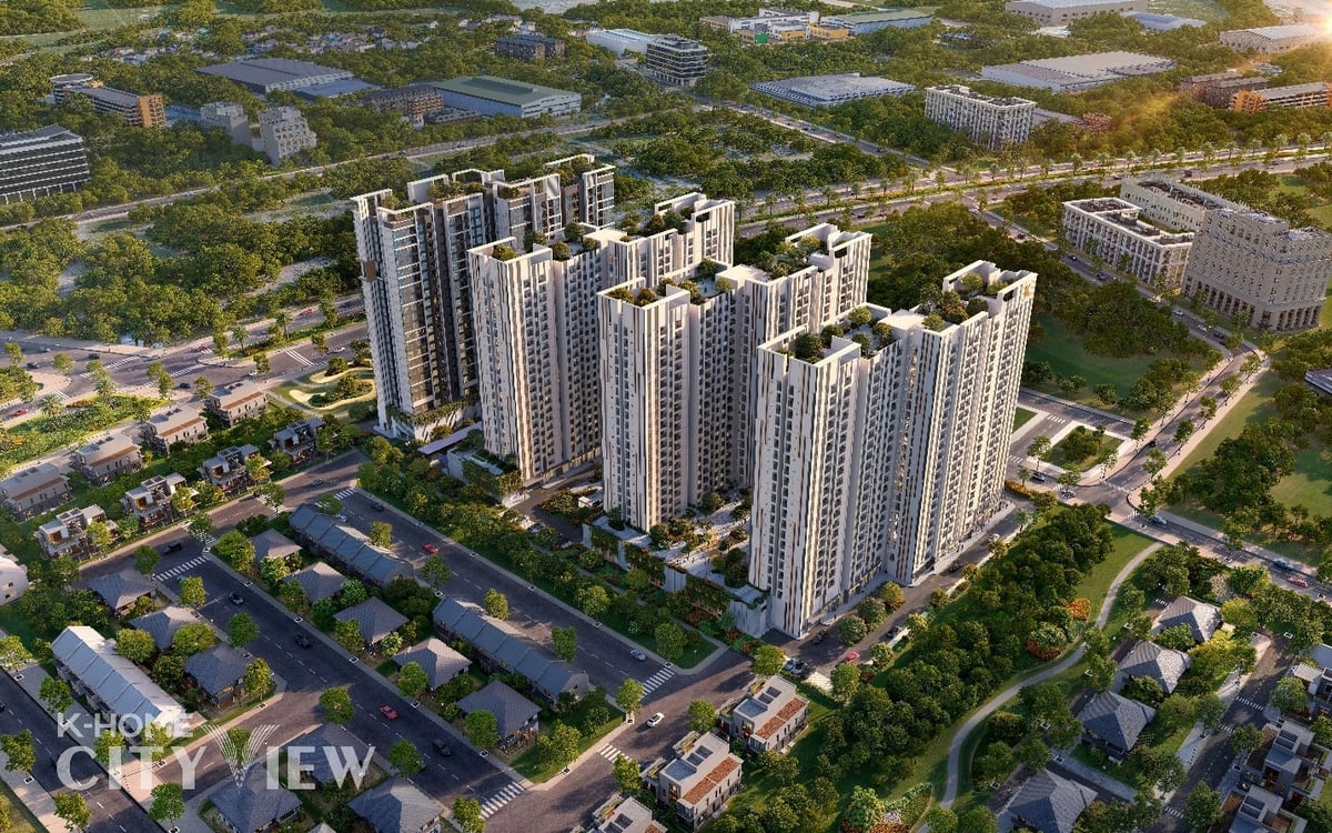 Phối cảnh khu căn hộ K-Home Cityview. Ảnh: Kim Oanh Land.