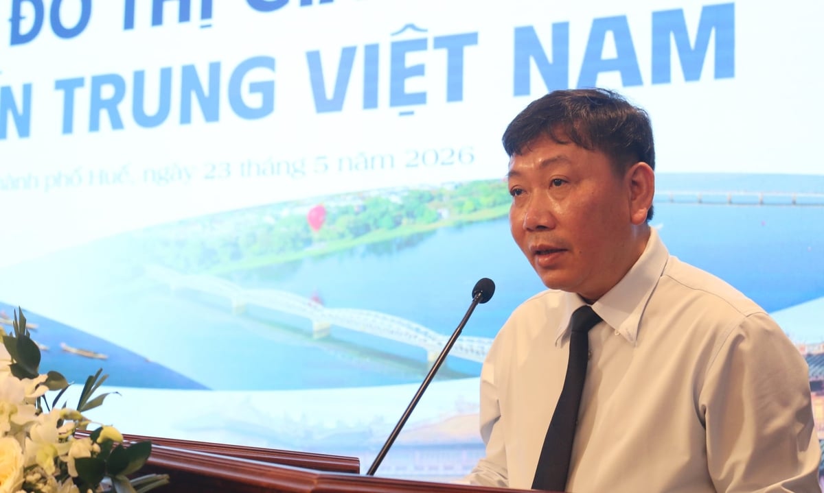 Ông Nguyễn Đỗ Anh Tuấn - Vụ trưởng Vụ Hợp tác quốc tế tin rằng Huế đang dần trở thành một hình mẫu truyền cảm hứng cho nhiều địa phương khác trên cả nước trong quá trình chuyển đổi sang mô hình phát triển xanh, tuần hoàn và phát thải thấp. Ảnh: Văn Dinh.