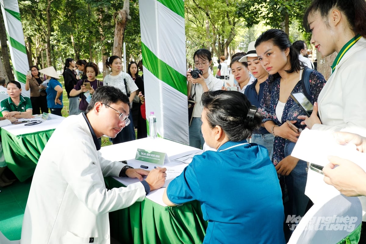 Ngày Dinh dưỡng cộng đồng Việt Nam góp phần thúc đẩy lối sống lành mạnh, nâng cao ý thức chăm sóc sức khỏe và phòng ngừa bệnh tật trong cộng đồng. Ảnh: Nguyễn Thủy.