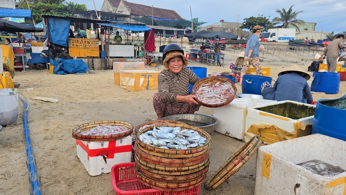 Biển đang là nguồn sống cho một bộ phận không nhỏ ngư dân vươn khơi bám biển. Ảnh: Kiên Trung.