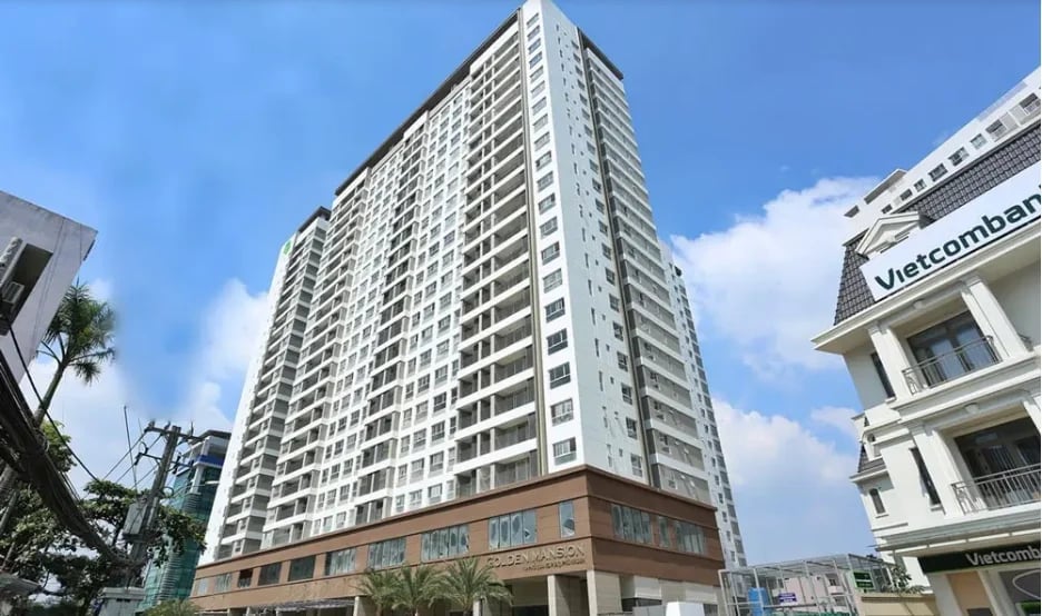 Khu căn hộ Golden Mansion tại 119 Phổ Quang sắp được cấp sổ hồng. Ảnh: Novaland.