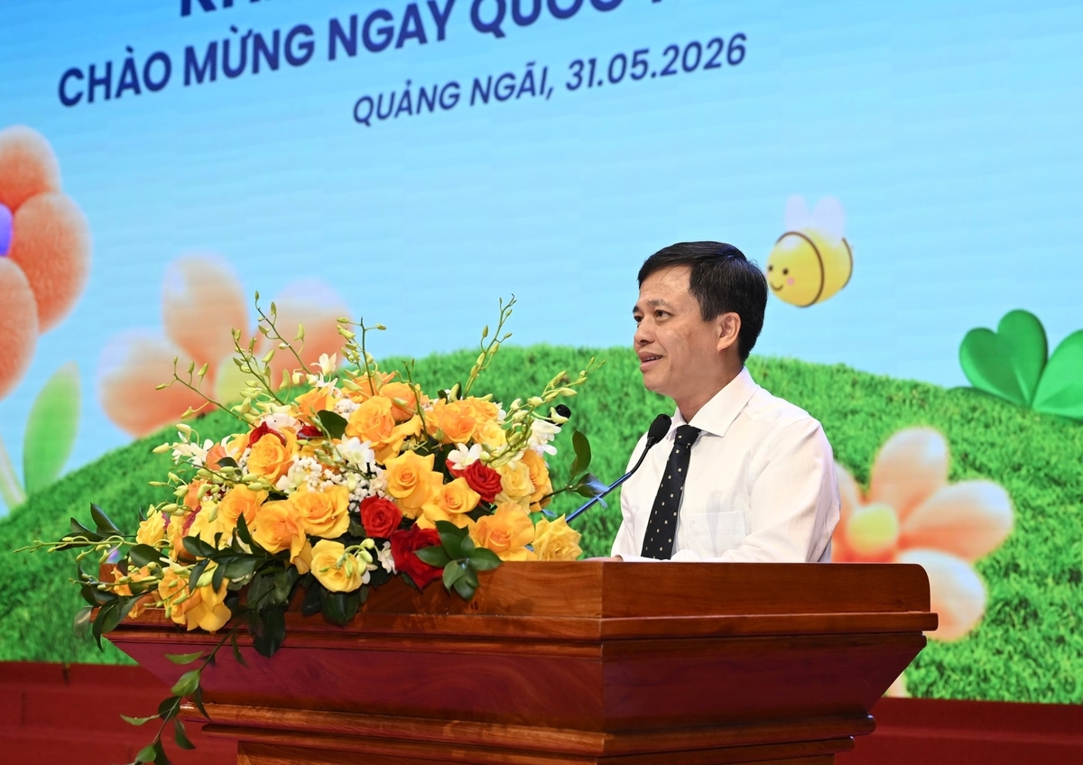 Phó Cục trưởng Cục Điện ảnh (Bộ VHTTDL) Đỗ Quốc Việt phát biểu khai mạc sự kiện. Ảnh: Bộ VHTT&DL.