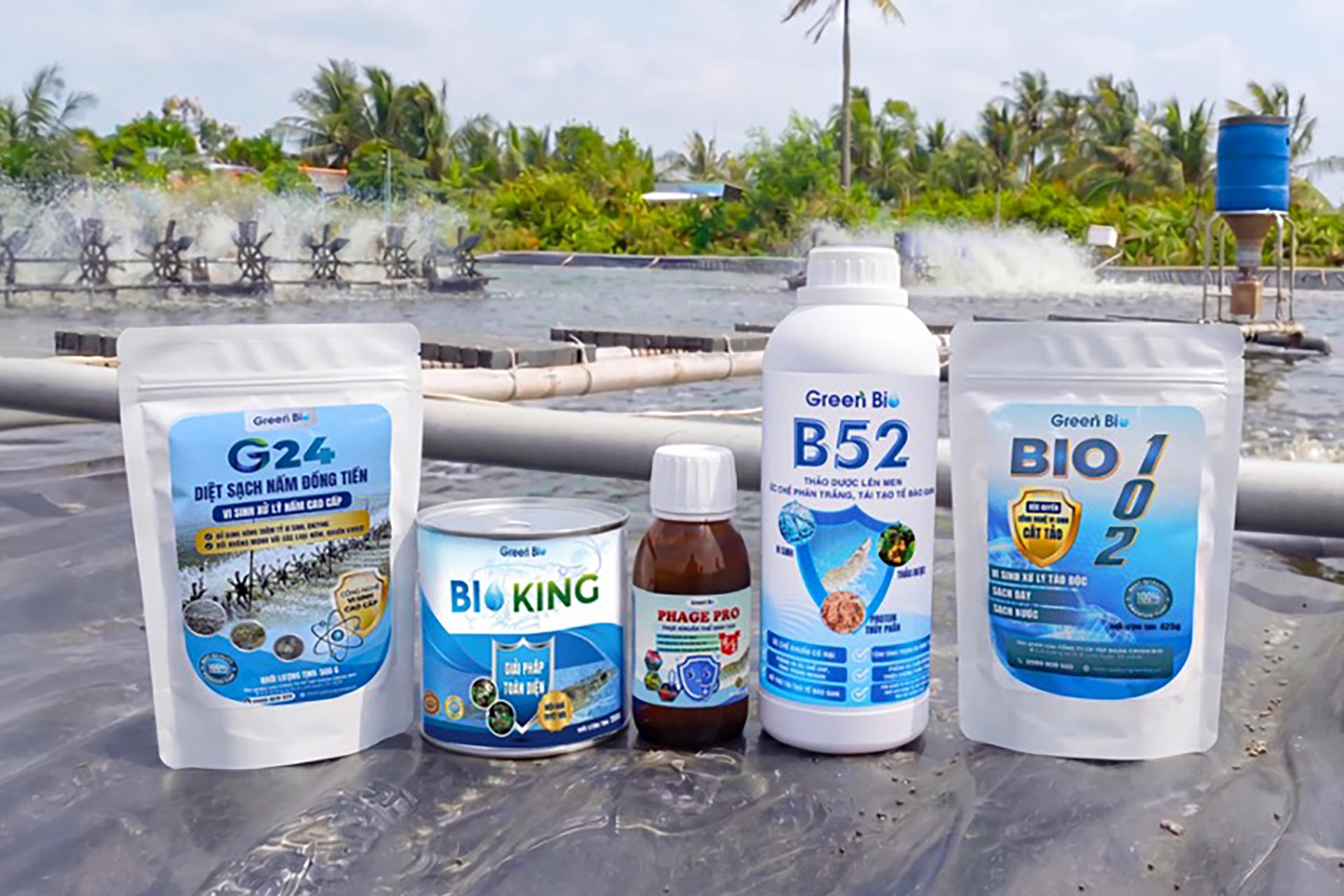 Hệ sinh thái sản phẩm của Công ty Cổ phần Tập đoàn Green Bio.