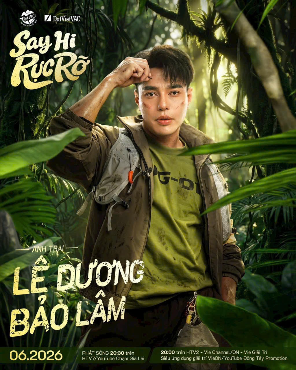 Lê Dương Bảo Lâm với vai trò dẫn dắt đội hình 'Say Hi rực rỡ'. Ảnh: BTC.