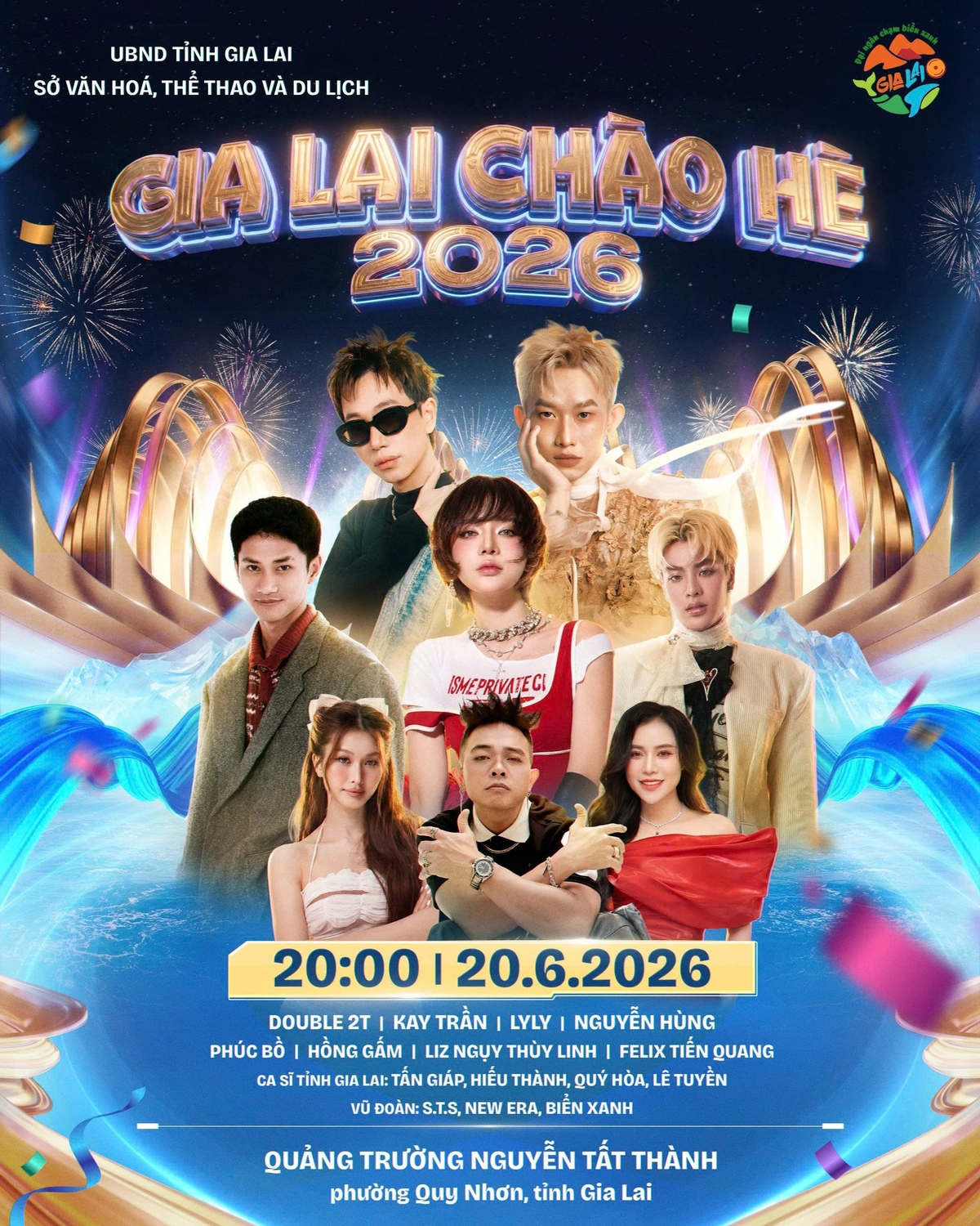 Sự xuất hiện của dàn line-up cực chất cùng các nghệ sĩ được yêu thích sẽ 'hâm nóng' chương trình. Ảnh: Sở VH-TT&DL.