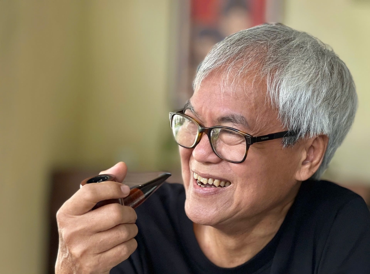 Nhà văn Nguyễn Đông Thức. Ảnh: Phong Quang.