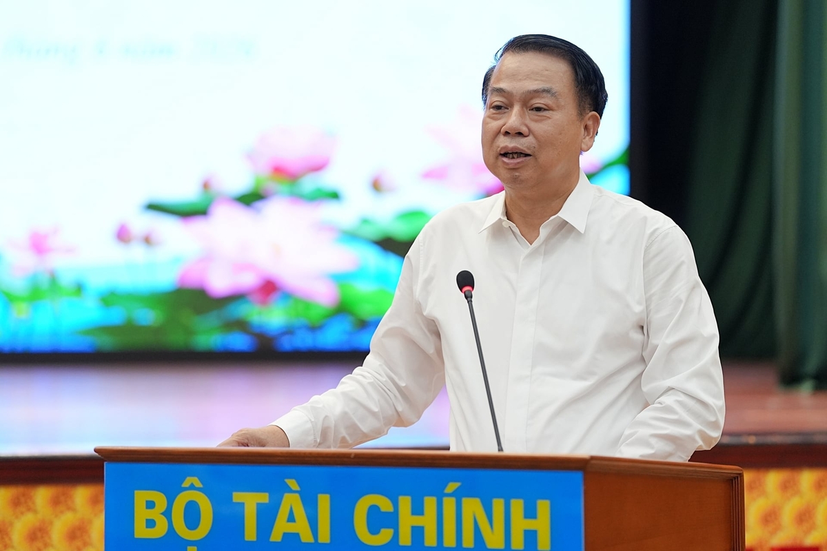 Thứ trưởng Bộ Tài chính Nguyễn Đức Chi. Ảnh: Bảo Thắng.