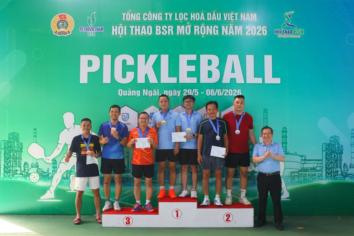 Môn Pickleball thu hút nhiều VĐV tham dự. Ảnh: BSR.
