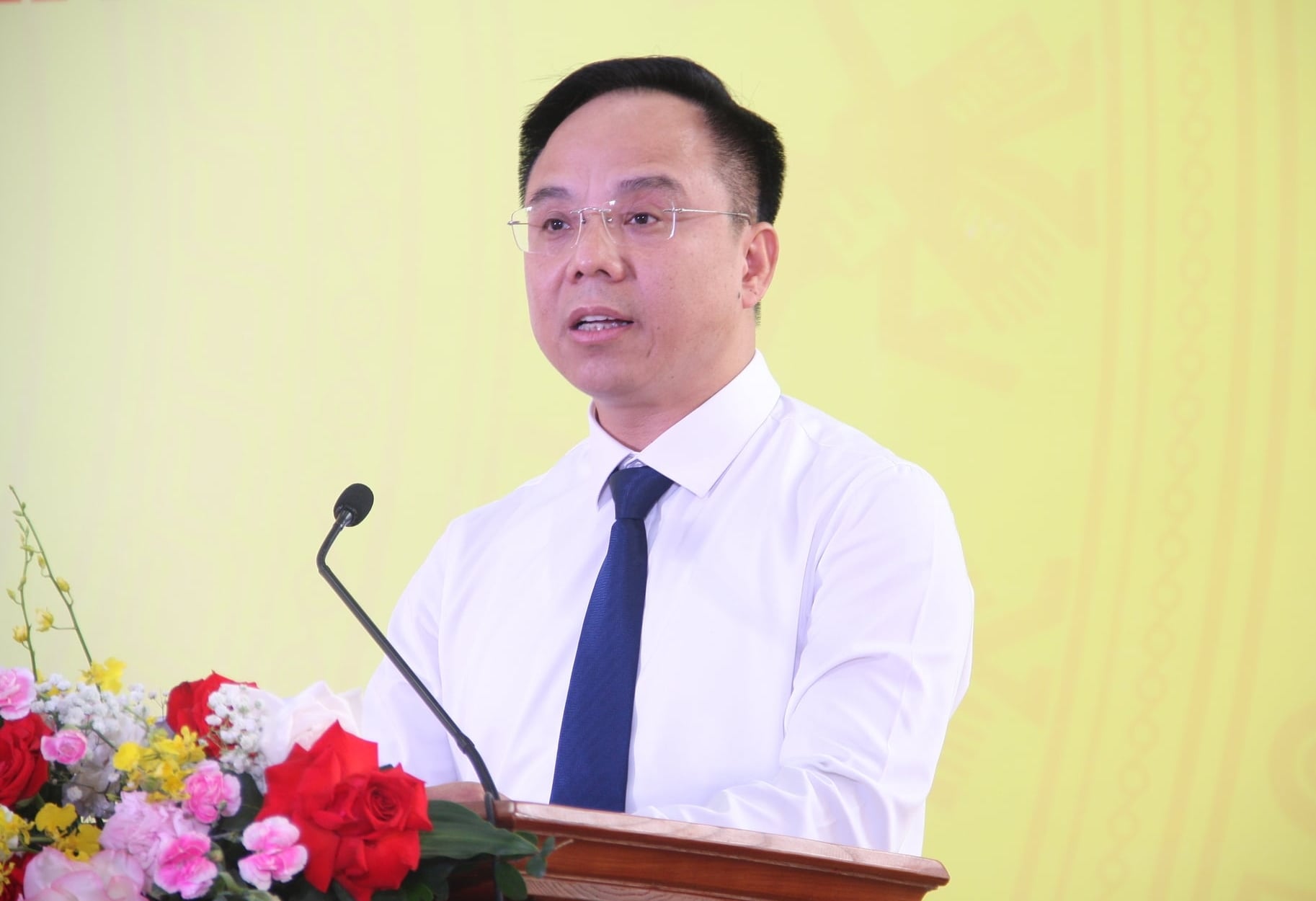 Theo ông Võ Xuân Trọng, Bí thư Đảng ủy, Chủ tịch HĐND phường Tương Mai, những kết quả đạt được là nhờ sự đoàn kết, thống nhất của cả hệ thống chính trị và sự đồng thuận của nhân dân. Ảnh: Mai Đan.