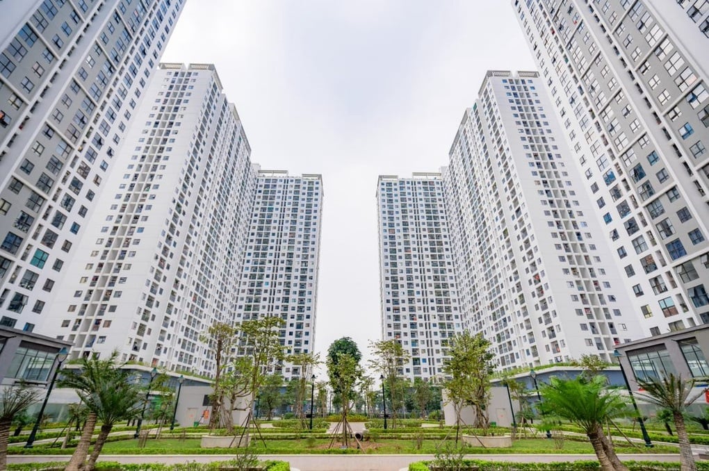Dự án Nhà ở xã hội Ecohome 3 tại Hà Nội. Ảnh: RT.