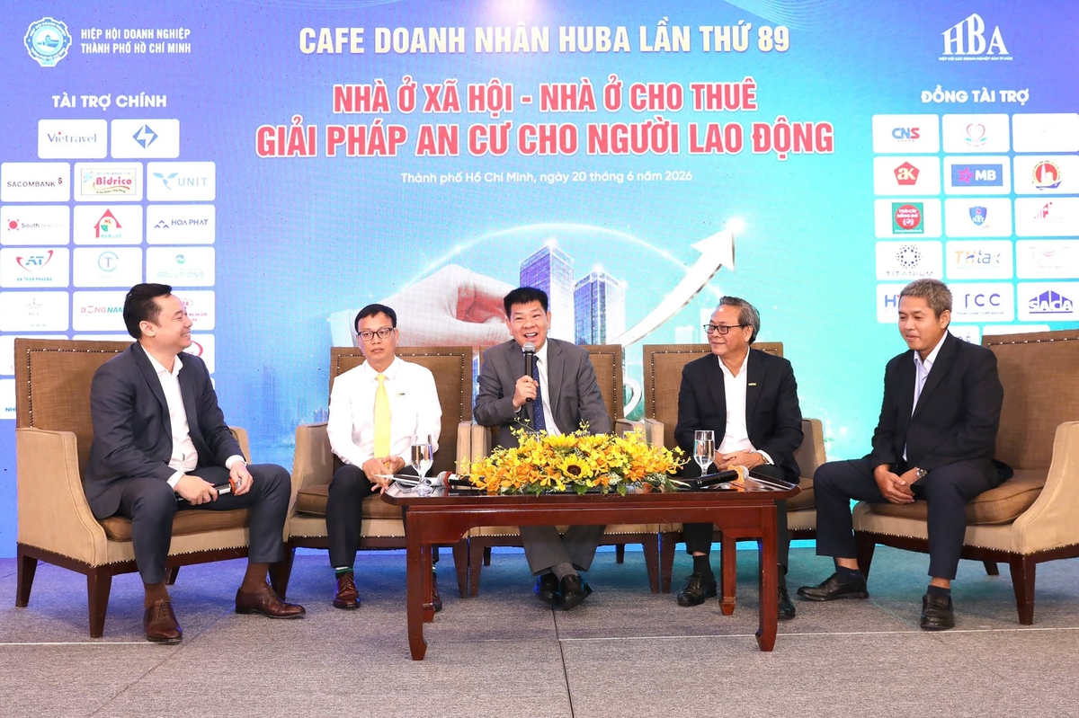 Chương trình do Hội Doanh nghiệp TP.HCM (HUBA) tổ chức. Ảnh: Hoàng Chương.