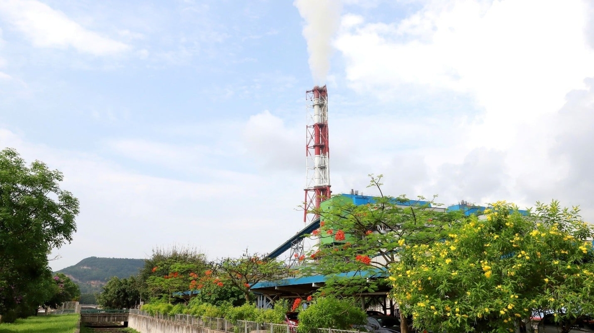 Nhà máy Nhiệt điện Nghi Sơn 1. Ảnh: PV.