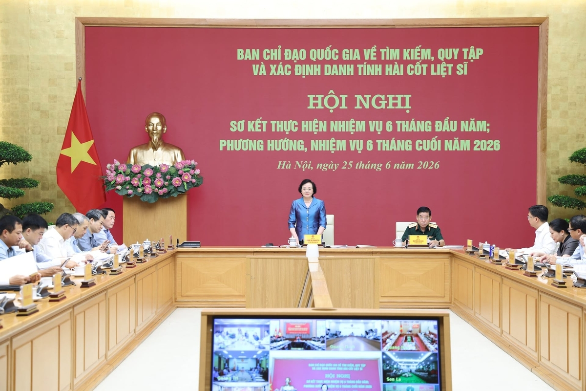 Phó Thủ tướng Phạm Thị Thanh Trà chủ trì Hội nghị. Ảnh: VGP.