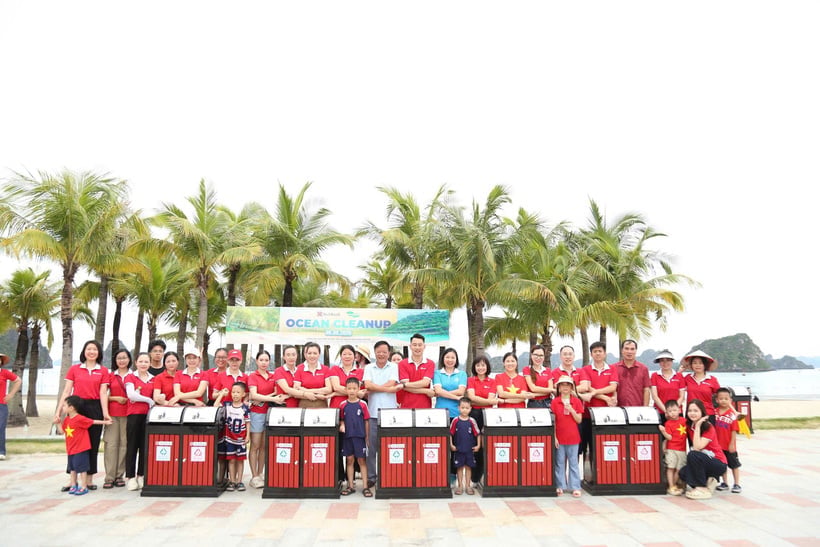 Ngân hàng SeABank duy trì hoạt động thường niên trong nhiều năm nhằm nâng cao nhận thức về bảo vệ môi trường biển. Ảnh: SeABank.