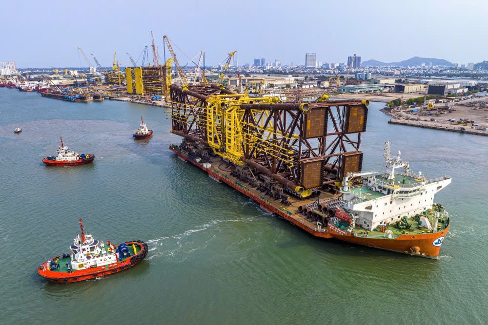 PETROCONS là đơn vị chủ lực, có bề dày lịch sử trong ngành xây lắp Dầu khí. Ảnh: PETROCONS.