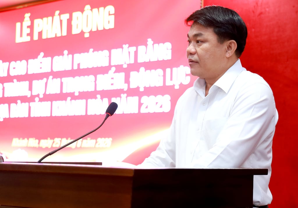Ông Nguyễn Duy Quang, Giám đốc Sở Nông nghiệp và Môi trường Khánh Hòa. Ảnh: A.T.