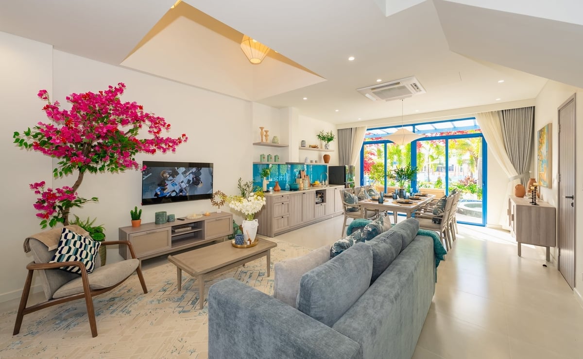 Nhà mẫu Hy Lạp - một điểm 'check-in' khi đến với CaraWorld hè này. Ảnh: KN Cam Ranh.