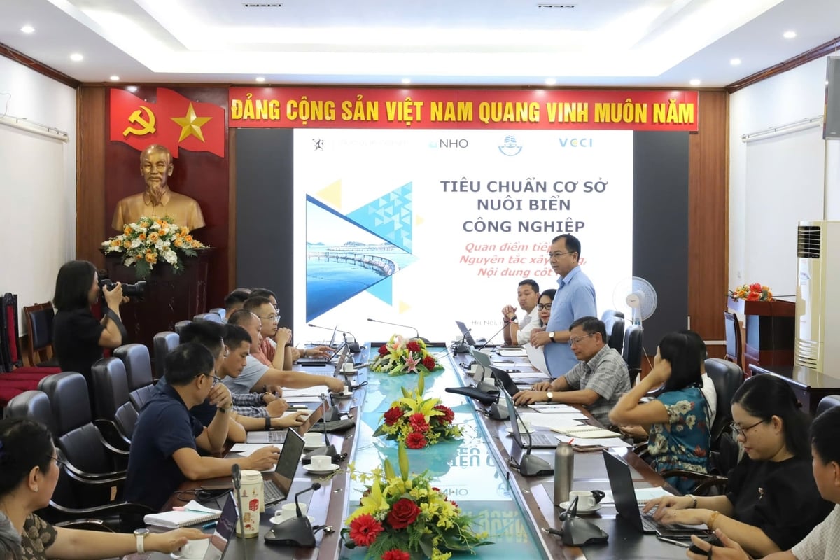 Toàn cảnh cuộc họp ngày 26/6 do Cục Thủy sản và Kiểm ngư tổ chức. Ảnh: Hồng Ngọc
