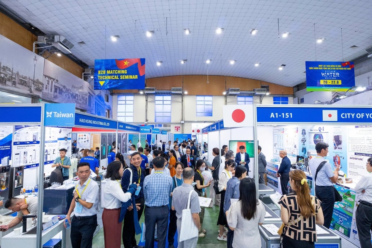 Vietnam Water Week 2026 sẽ diễn ra từ ngày 16 - 18/9 tại Cung Văn hóa Lao động Hữu nghị Việt Xô (Hà Nội). Ảnh: VWSA.