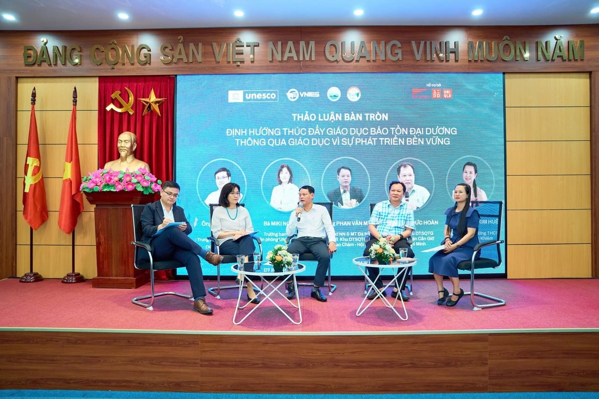 Ông Phan Văn Mỹ cho rằng Cù Lao Chàm cần kiên định nguyên tắc không đánh đổi môi trường và bản sắc văn hóa để phát triển kinh tế. Ảnh: BTC. 