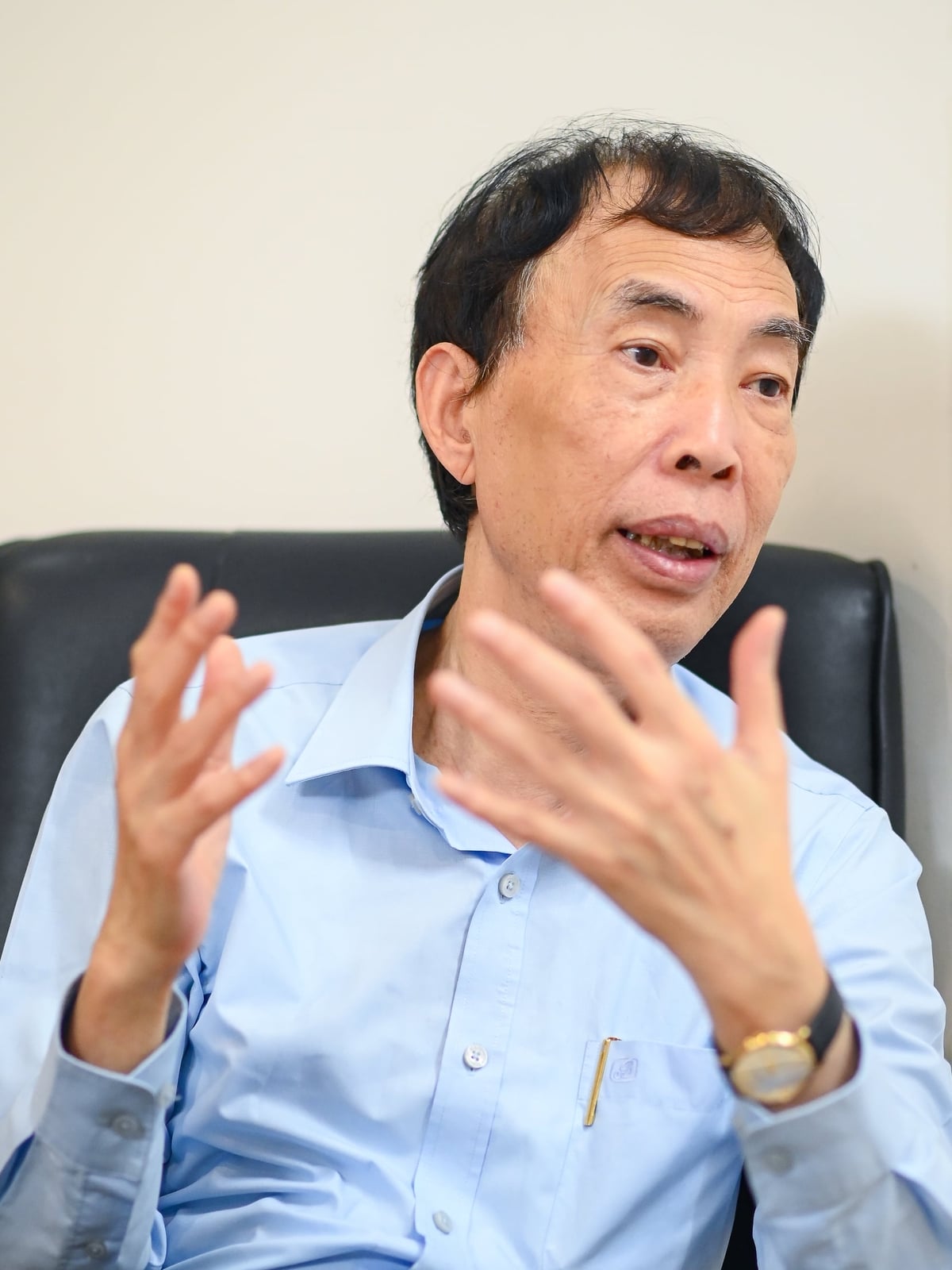 Theo TS Võ Trí Thành kinh tế biển cần được đặt trong tư duy 'Go Global'. Ảnh: Đinh Đức Tùng.