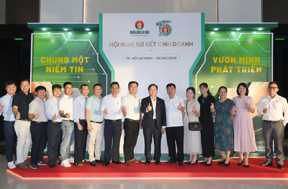 PVCFC tổ chức Hội nghị sơ kết hoạt động kinh doanh 6 tháng đầu năm 2026. Ảnh: PVCFC.